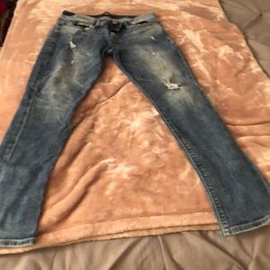 Express legging jeans with rips